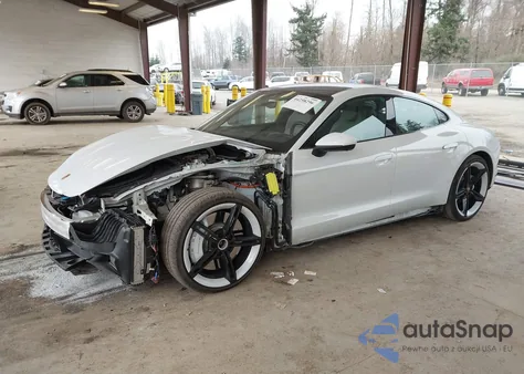 2021 Porsche Taycan 4S z USA, uszkodzony, nr VIN WP0AB2Y17MSA44923